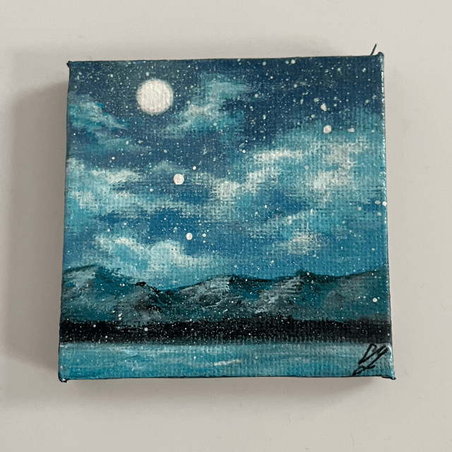 Montagnes nuit