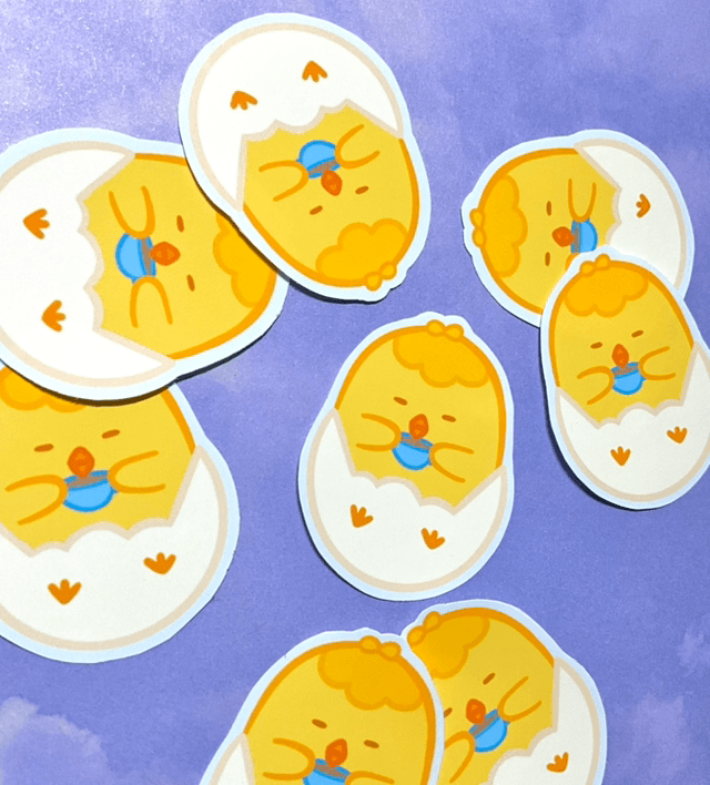 Sticker Piyou hotchoco