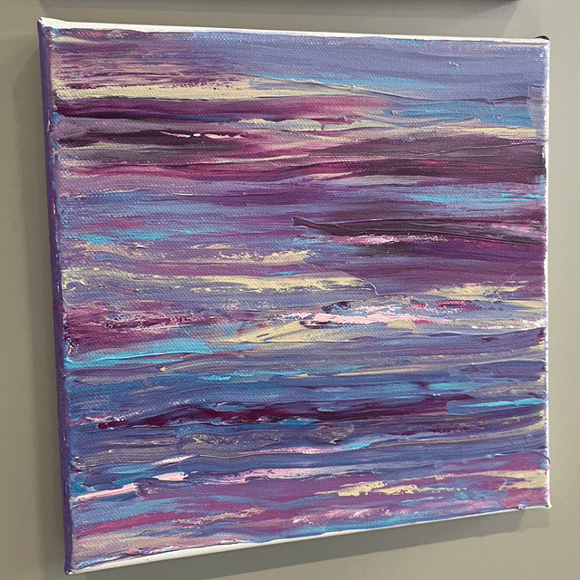 Abstrait violet 