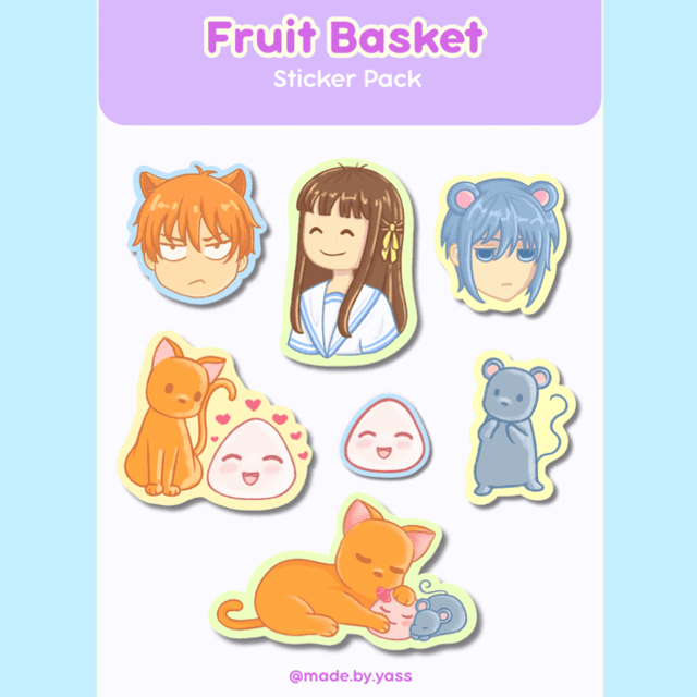 Sticker pack Fruit Basket 