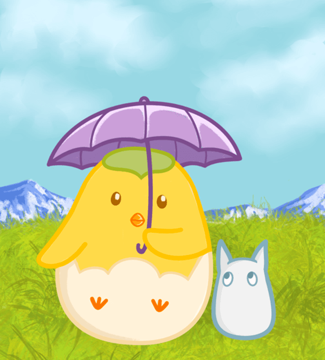 Print Piyou Totoro