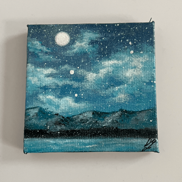 Montagnes nuit