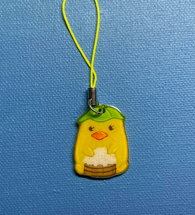 Phone charm Canard Ghibli